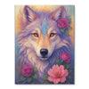 Rose-Crowned Wolf | Paint By Numbers Kit