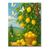 Lemon Harvest in Tuscany | Paint By Numbers Kit