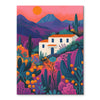 House in Cactus Garden | Paint-by-number Kit