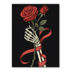 Crimson Rose in Hand