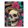Skull with Serpent