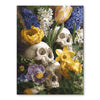 Nocturne of Tulips and Skulls