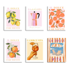 6 Mini Paintings|La Dolce Vita Set