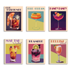 6 Mini Paintings|Sips of the Past Set