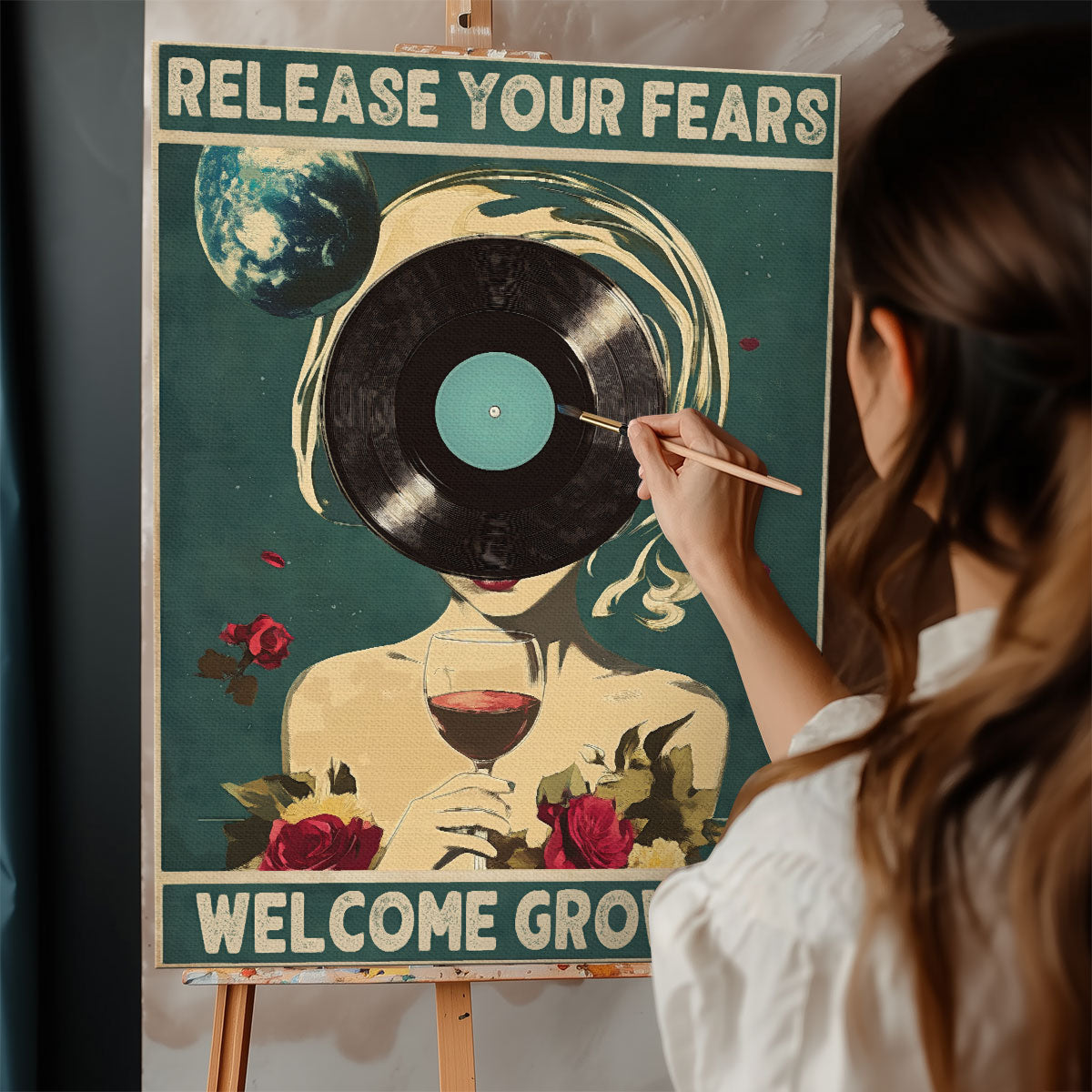 Release Your Fears | Paint By Numbers Kit