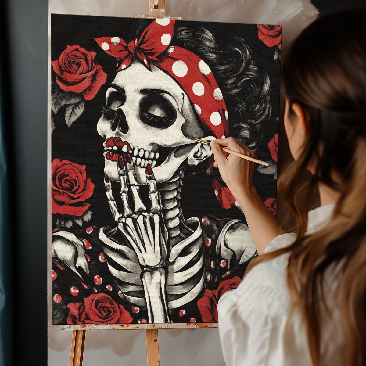 Vintage Skeleton | Paint By Numbers Kit