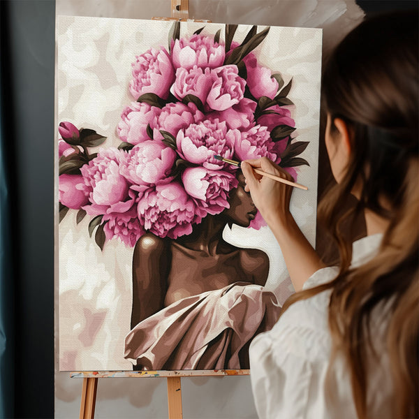 Peony Crown | Paint By Numbers Kit