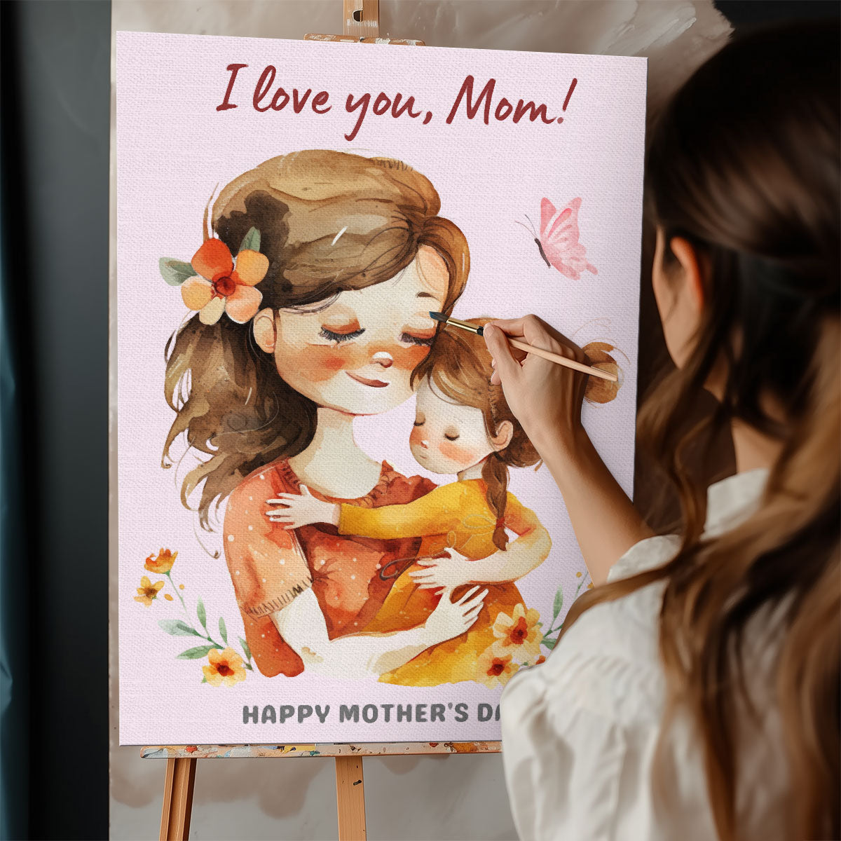 I Love You, Mom | Paint By Numbers Kit