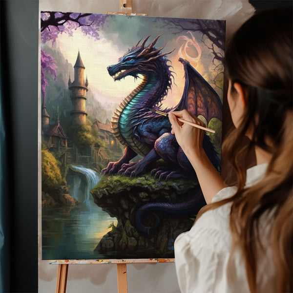 Guardian Over the Realm| Paint By Numbers Kit