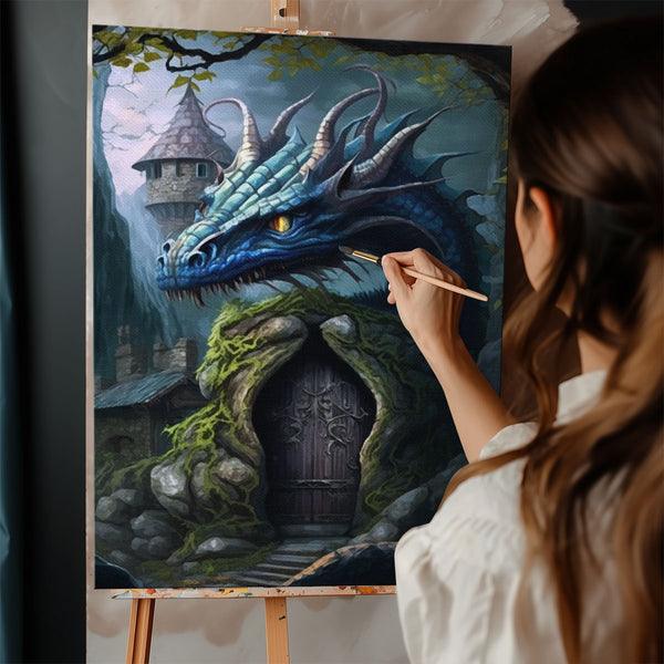 Dragon's Gate | Paint By Numbers Kit