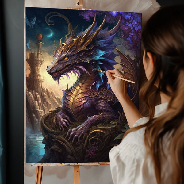 Twilight Dragon | Paint By Numbers Kit