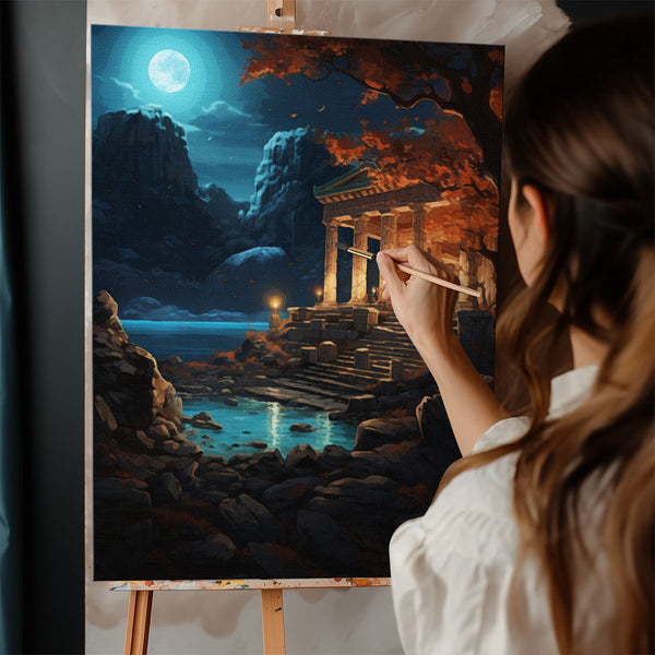 Ancient-Greek PH302 | Paint By Numbers Kit