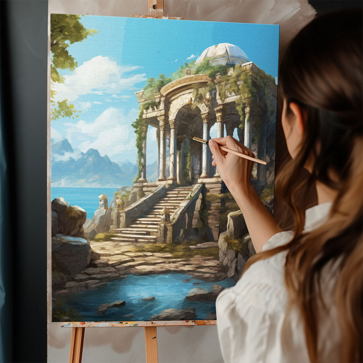 Ancient-Greek PH320 | Paint By Numbers Kit