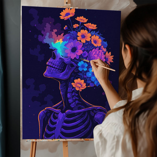 Floral Decay |  Paint By Numbers Kit