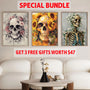 Floral Decay Set|  Paint By Numbers Kit