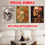 Beauty of Skulls Set|  Paint By Numbers Kit