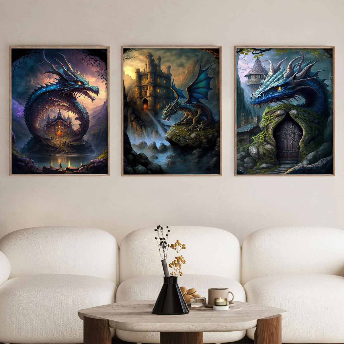 Dragon Legend Set|  Paint By Numbers Kit