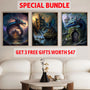 Dragon Legend Set|  Paint By Numbers Kit