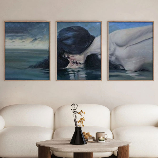 Submerged Kiss Set|  Paint By Numbers Kit