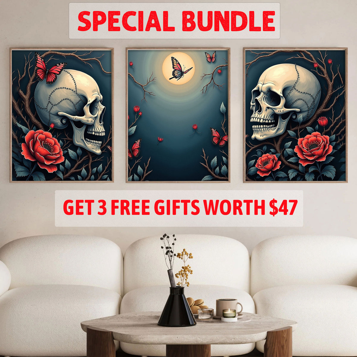 Lunar Requiem Set|  Paint By Numbers Kit