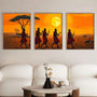 Maasai Sunset Walk Set|  Paint By Numbers Kit