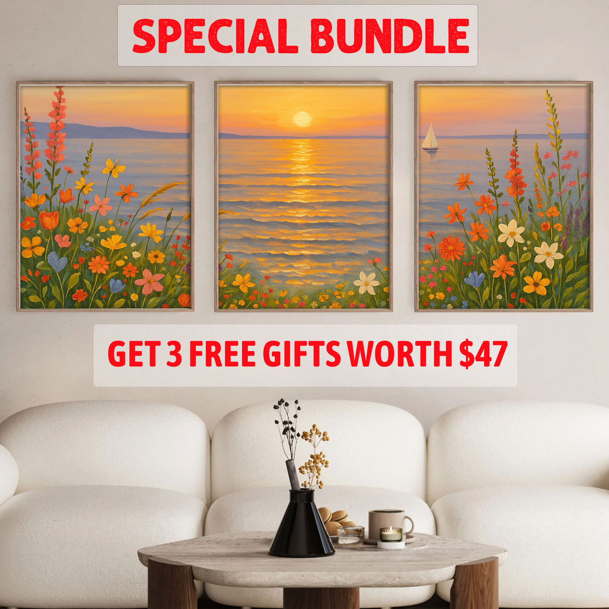 Sunset Set|  Paint By Numbers Kit