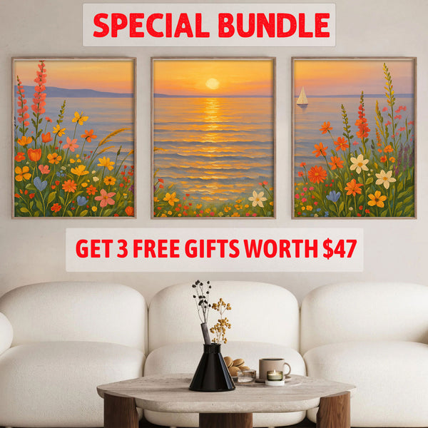 Sunset Set|  Paint By Numbers Kit