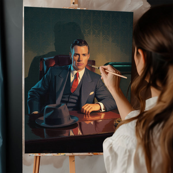 The Velvet Boss | Paint By Numbers Kit