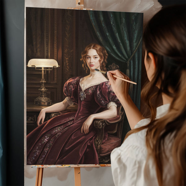 The Ruby Queen | Paint By Numbers Kit