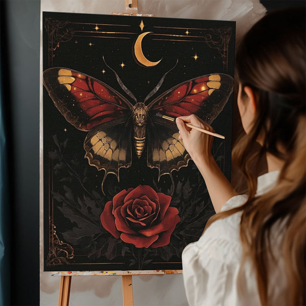 Dark Butterfly | Paint By Numbers Kit