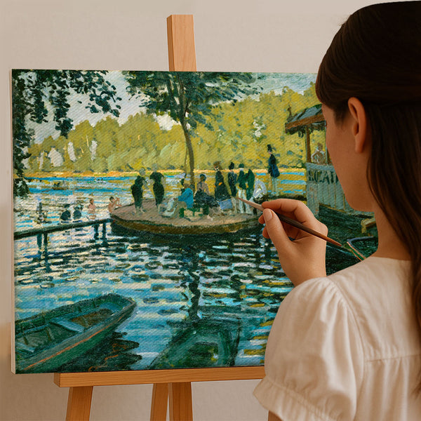 "La Grenouillère" by Claude Monet