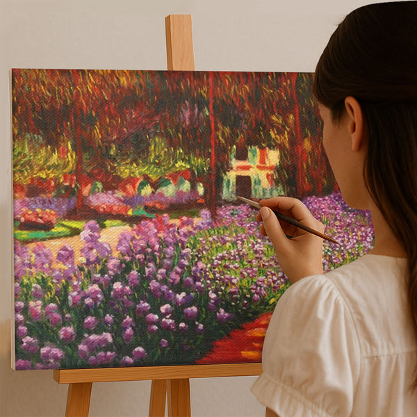 "The Artist's Garden at Giverny" by Claude Monet