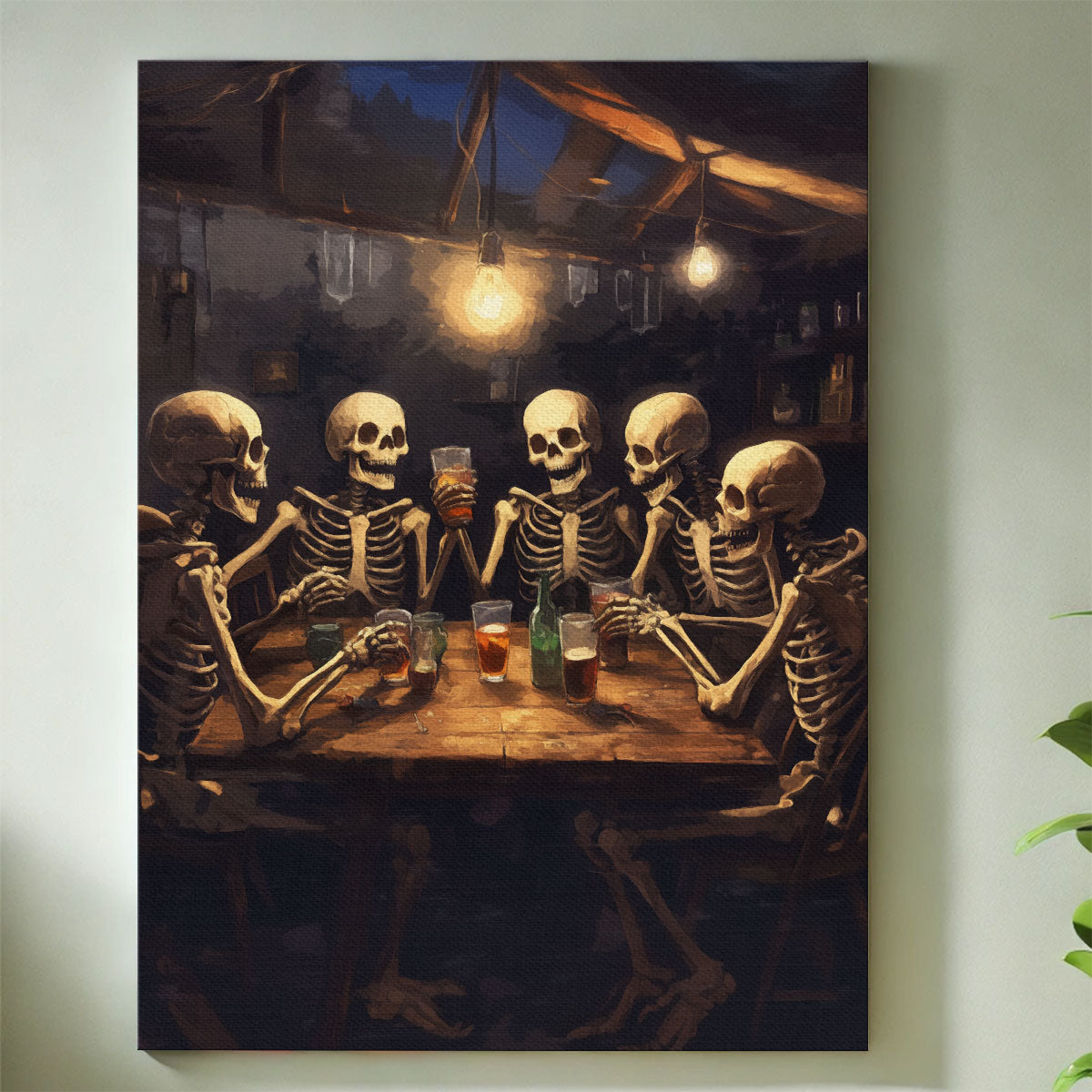 Skeleton Toast | Paint By Numbers Kit