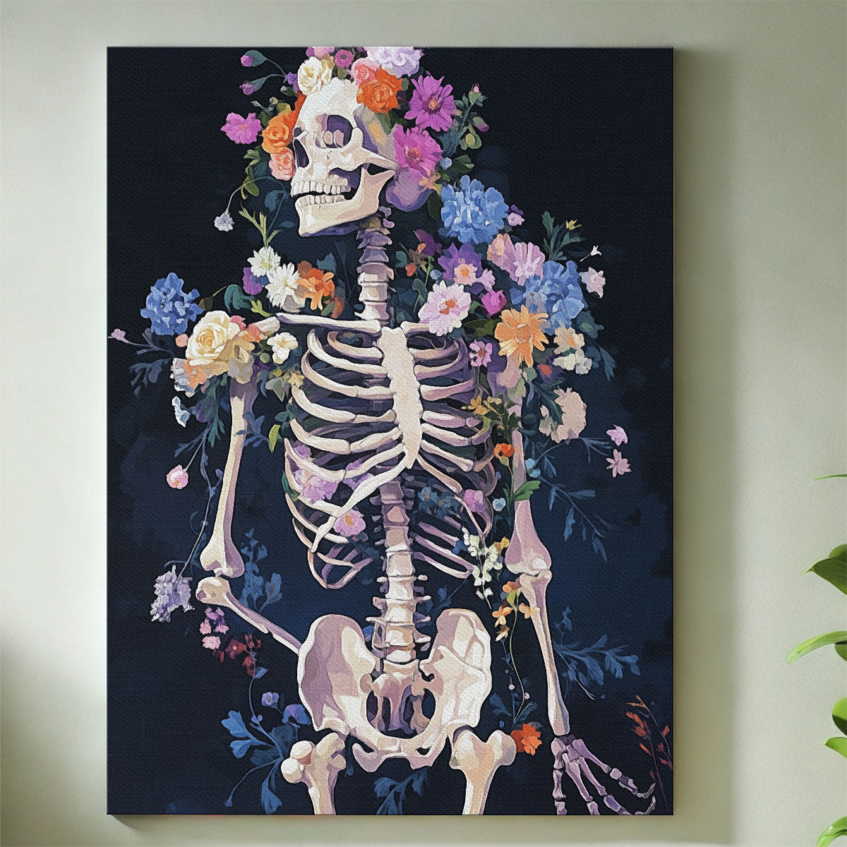 Blooming Bones | Paint By Numbers Kit