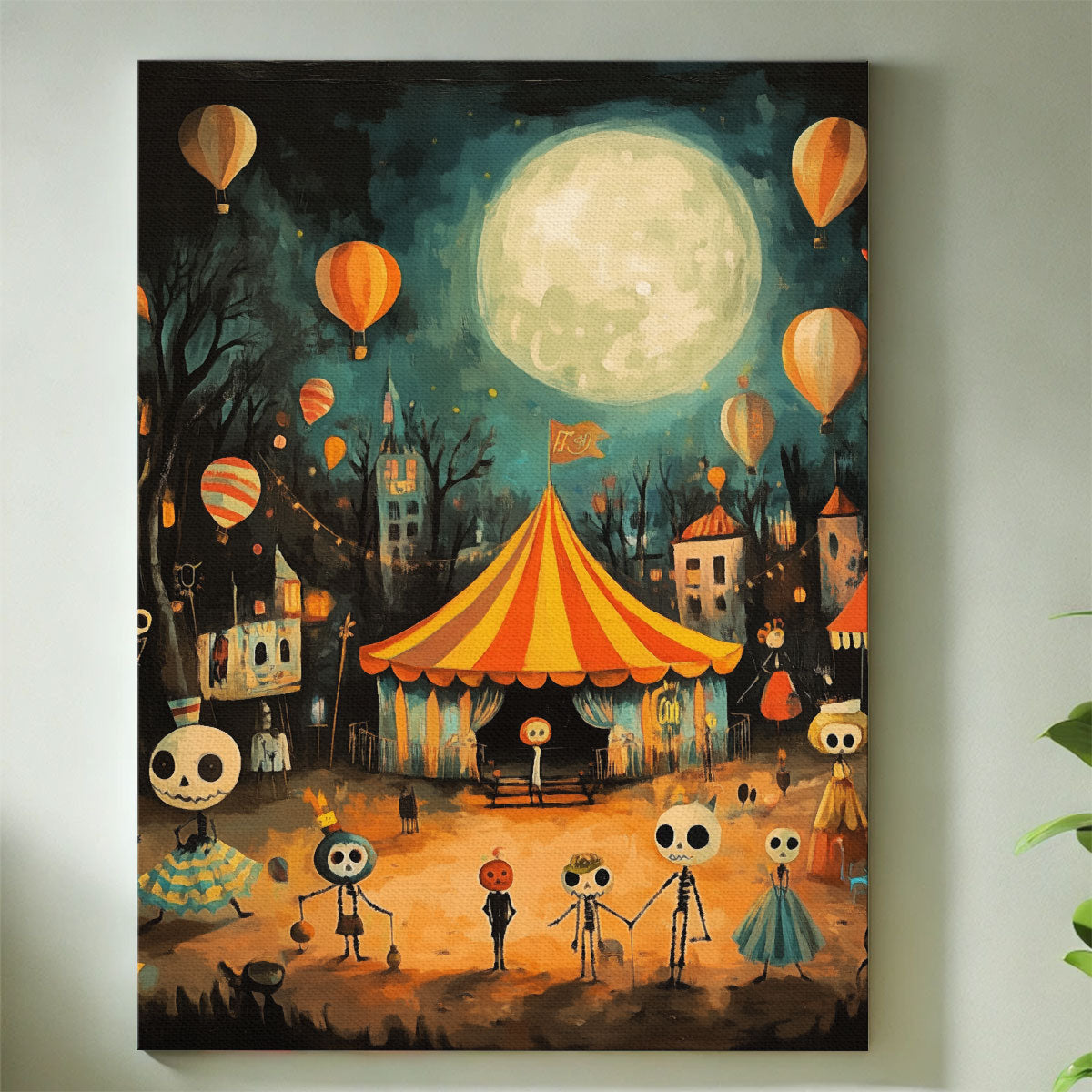 Moonlit Circus of Souls | Paint By Numbers Kit