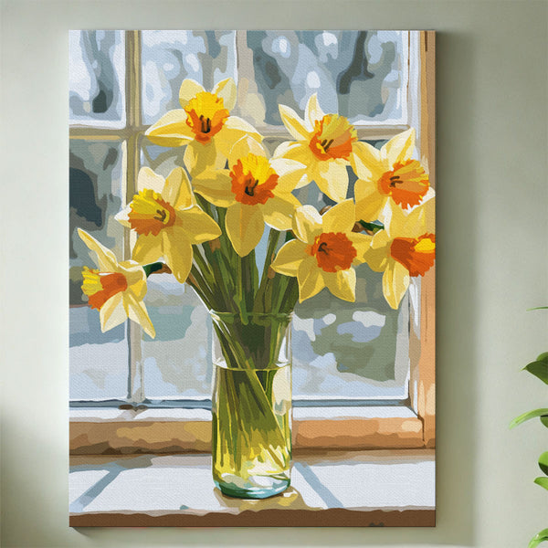 Daffodil - March Birth Flower | Paint By Numbers Kit