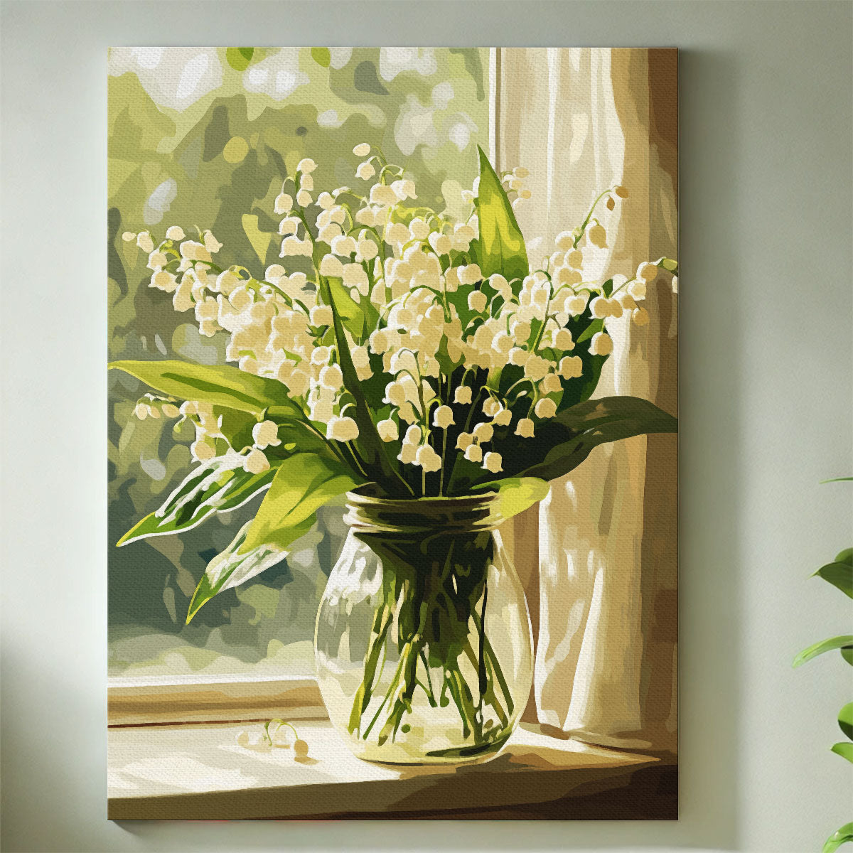 Lily of the Valley - May Birth Flower | Paint By Numbers Kit