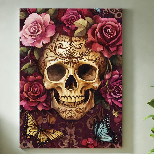 Floral Skull | Paint By Numbers Kit