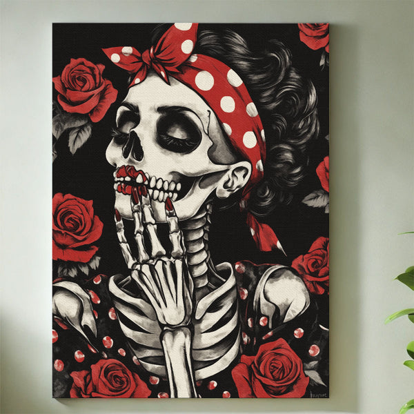 Vintage Skeleton | Paint By Numbers Kit