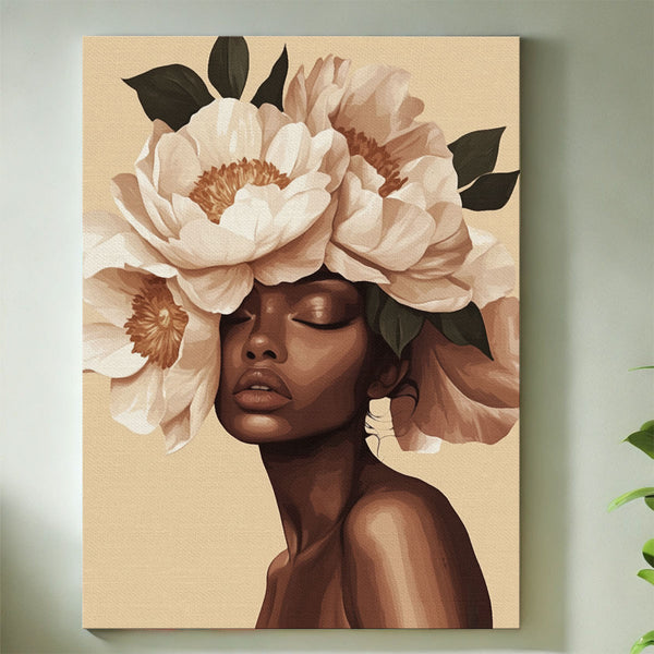 Golden Blossom Beauty | Paint By Numbers Kit