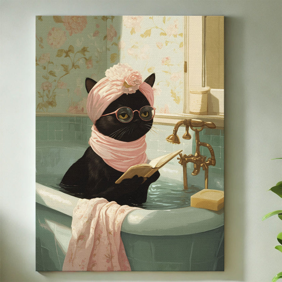 Cat Spa Day | Paint By Numbers Kit