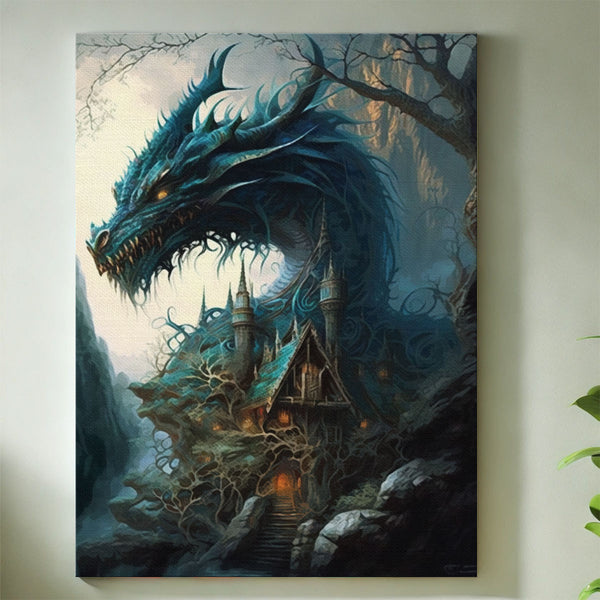 Dragon's Tower | Paint By Numbers Kit