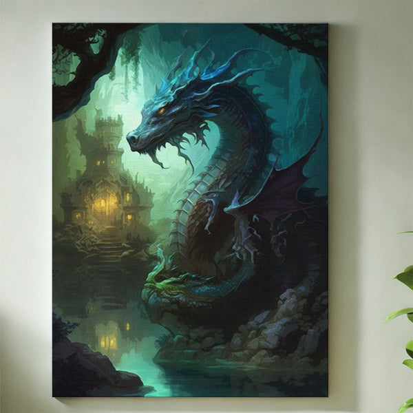 Guardian of Dragon Hollow | Paint By Numbers Kit