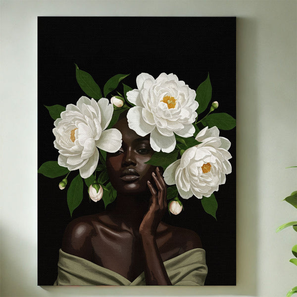 White Peonies| Paint By Numbers Kit