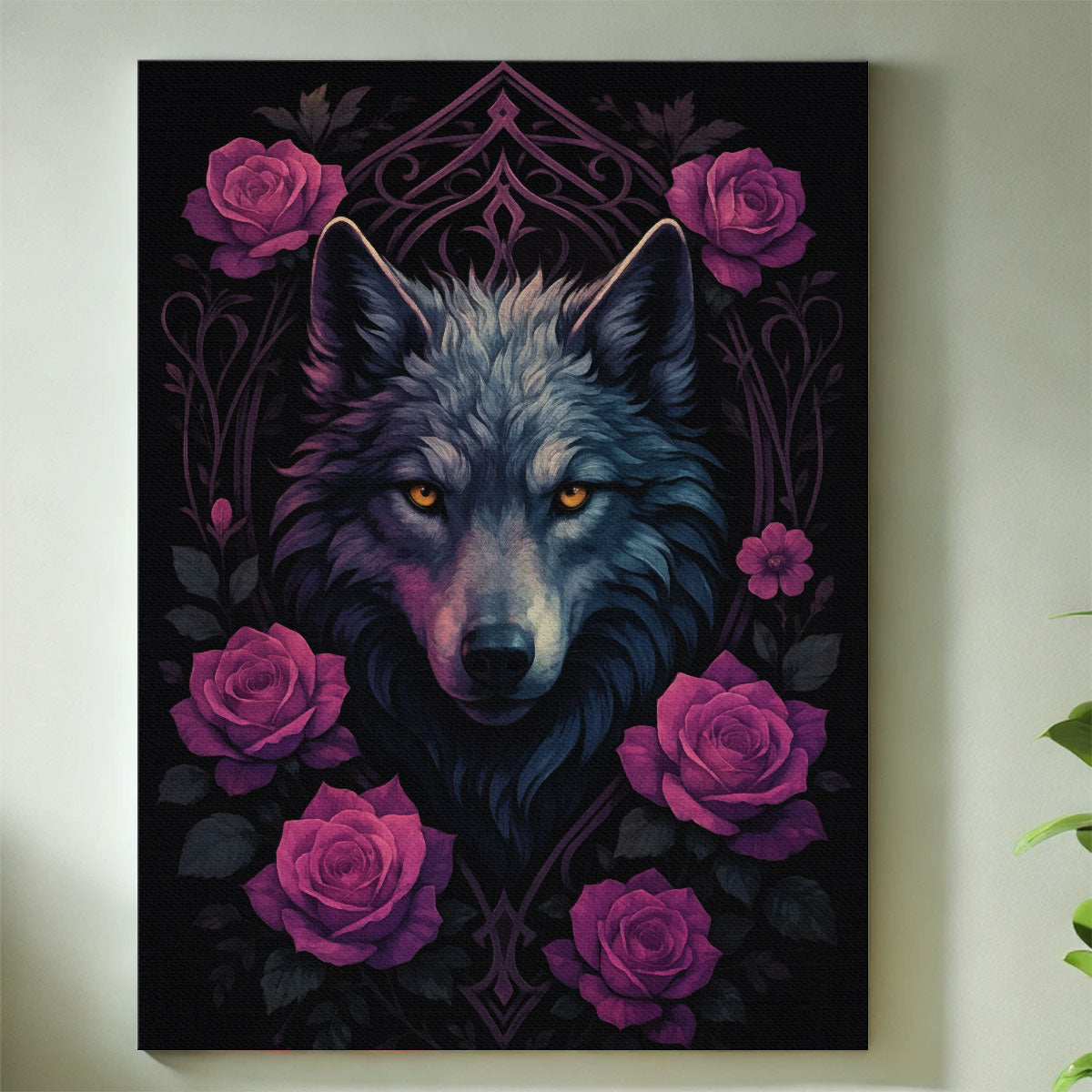 Thorned Wolf | Paint By Numbers Kit