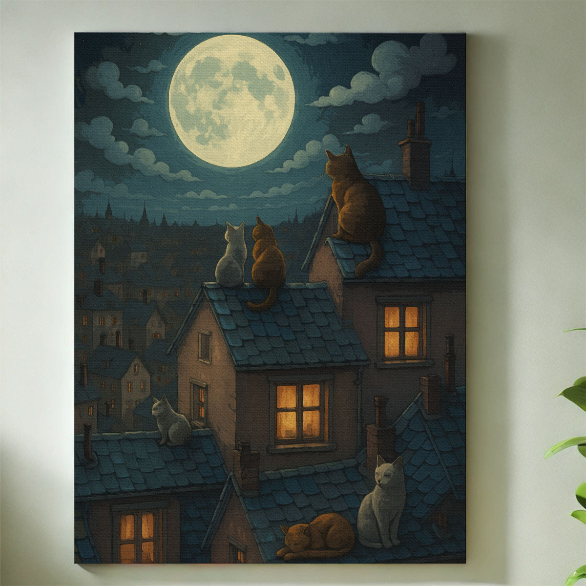 Rooftop Serenade | Paint By Numbers Kit