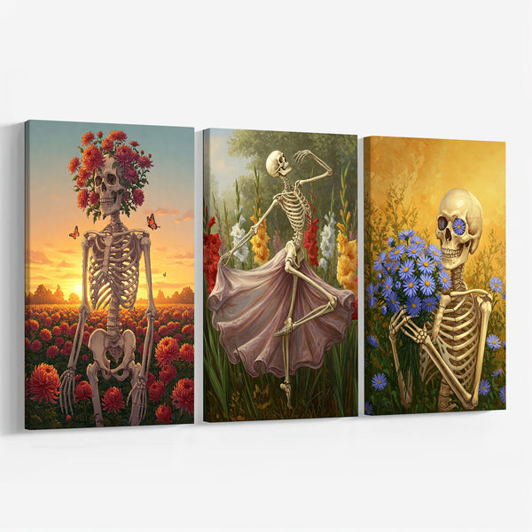 Skeletal Serenade Set|  Paint By Numbers Kit