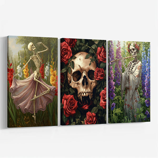 Skeletal Symphony Set|  Paint By Numbers Kit