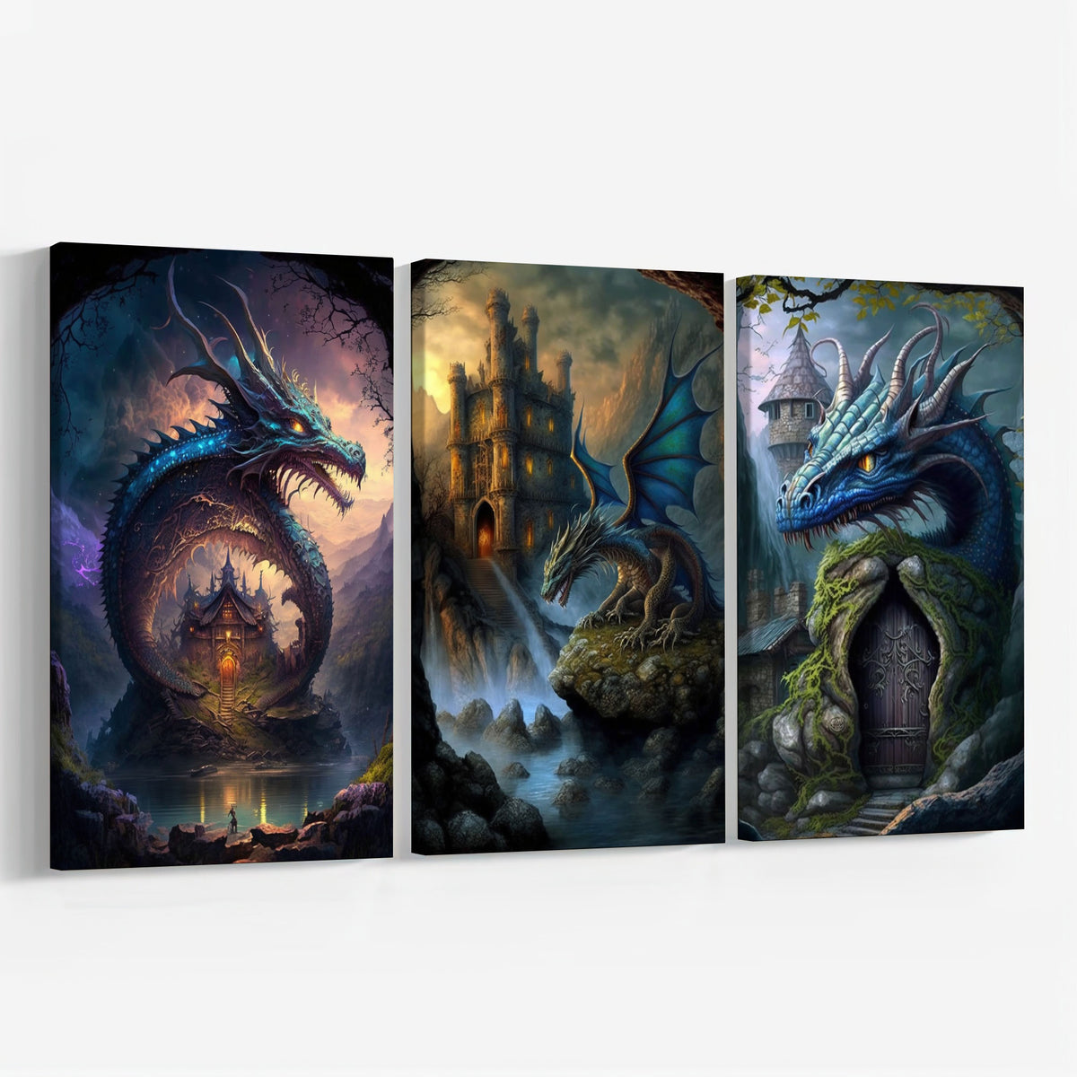 Dragon Legend Set|  Paint By Numbers Kit