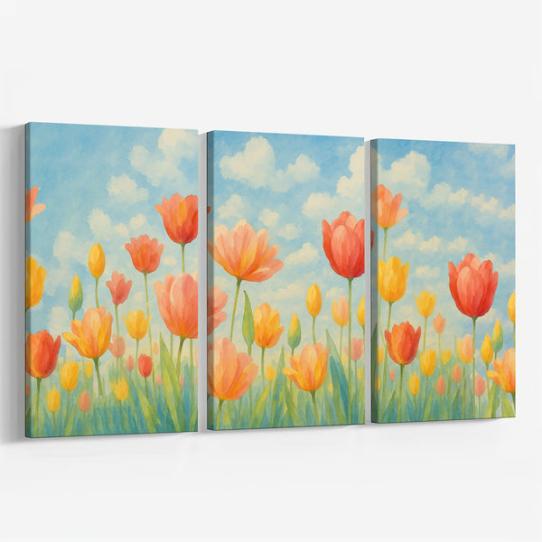 Tulip Meadow Set|  Paint By Numbers Kit